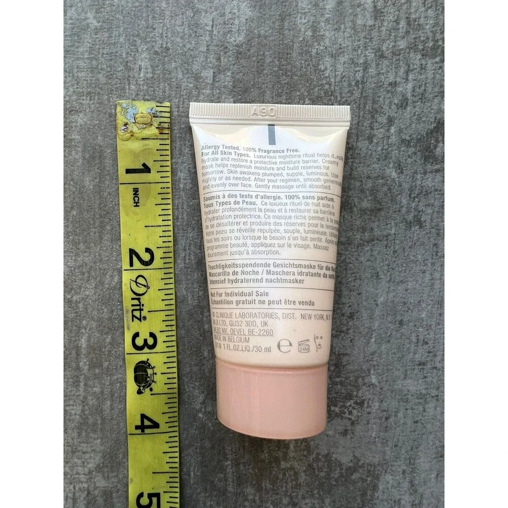 CLINIQUE Moisture Surge Overnight Mask Sample 1oz Hydrate Plump Smooth NEW